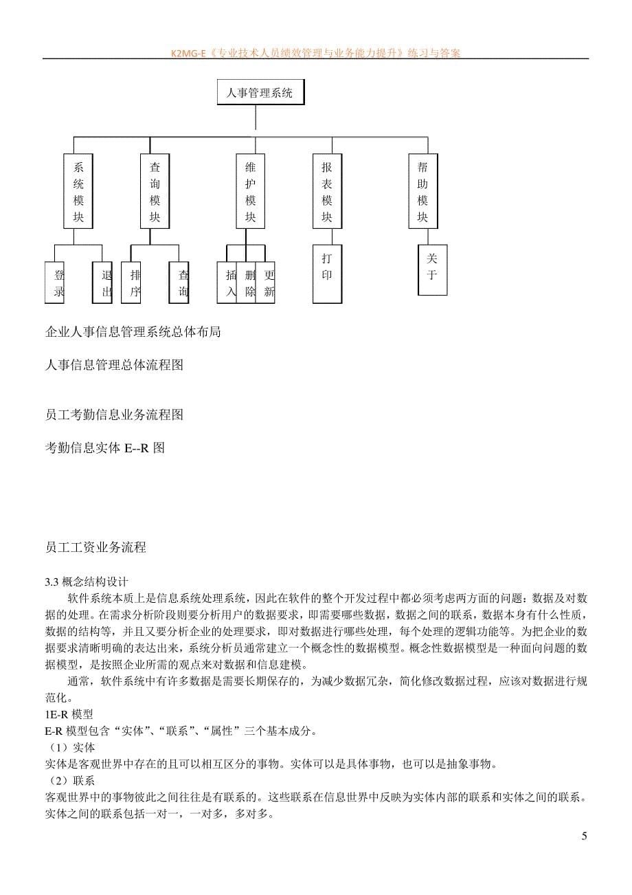 员工人事信息管理系统_第5页