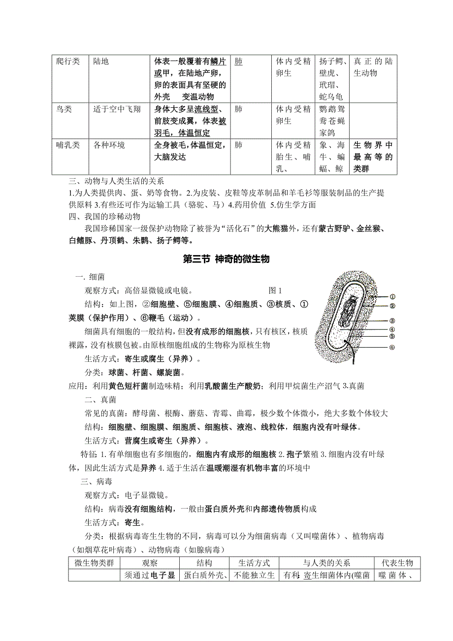 苏教版初二生物上册知识点归纳.doc_第3页