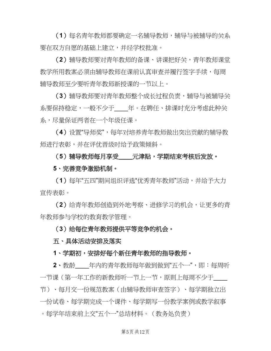 高中青年教师计划范文（四篇）.doc_第5页