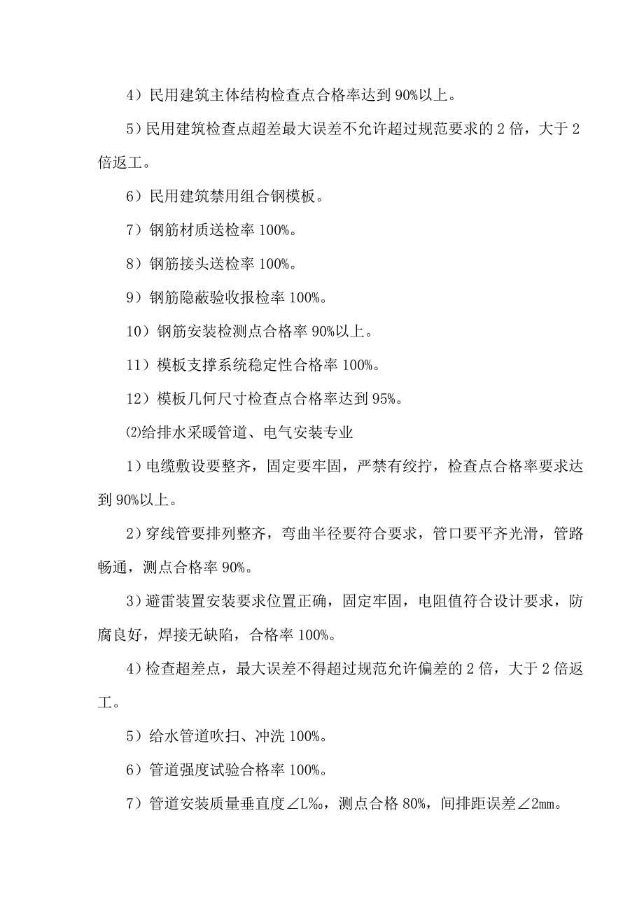 威兰德小镇一期工程质量检查计划(新)_第4页