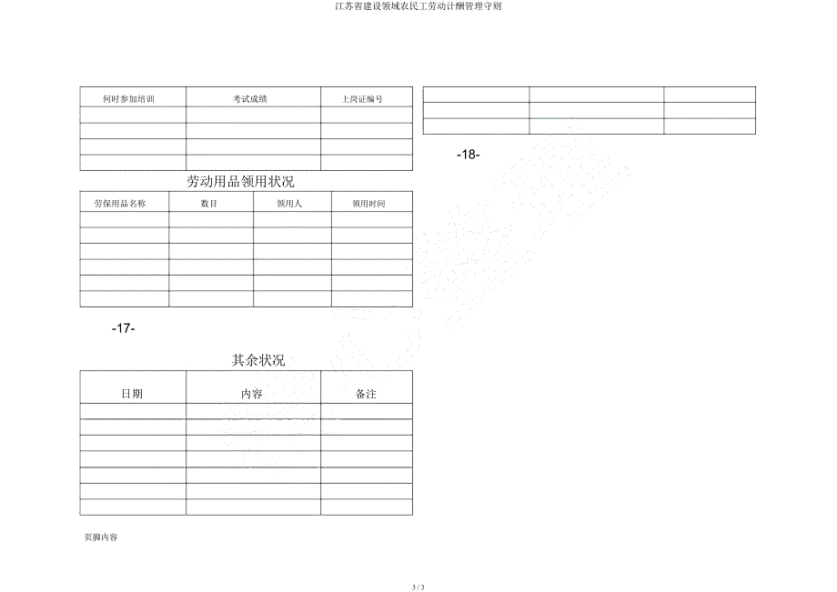 江苏省建设领域农民工劳动计酬管理守则.docx_第3页