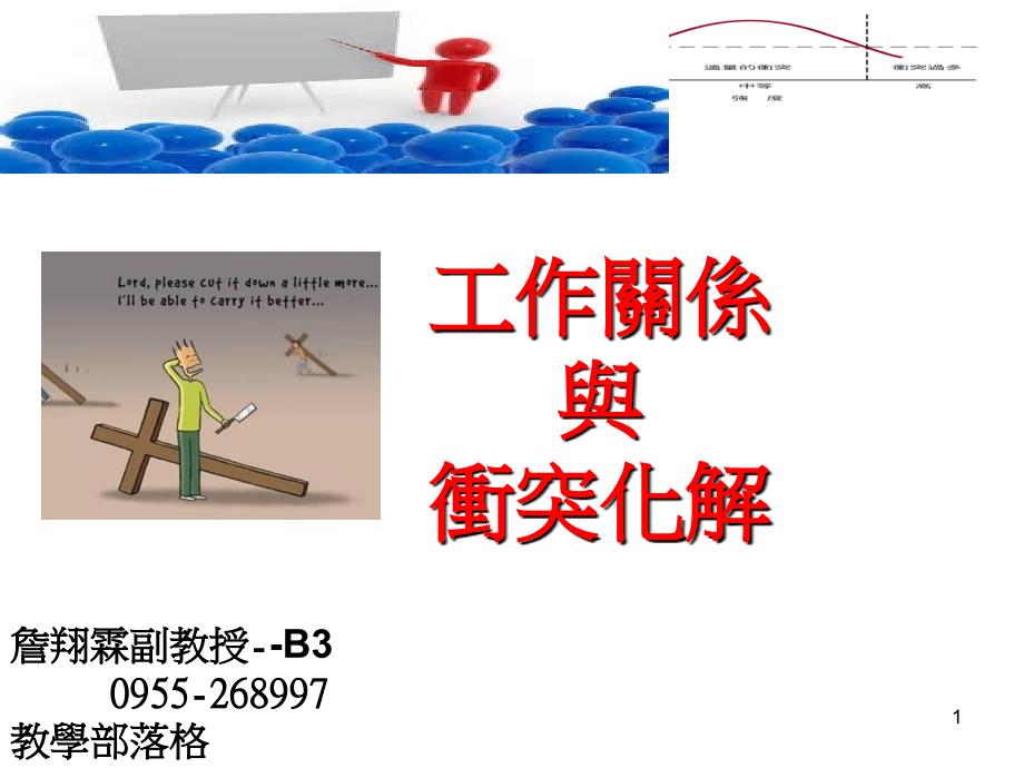 工作夥伴关系与冲突化解大仁科技大学食品科技科詹翔霖教授_第1页