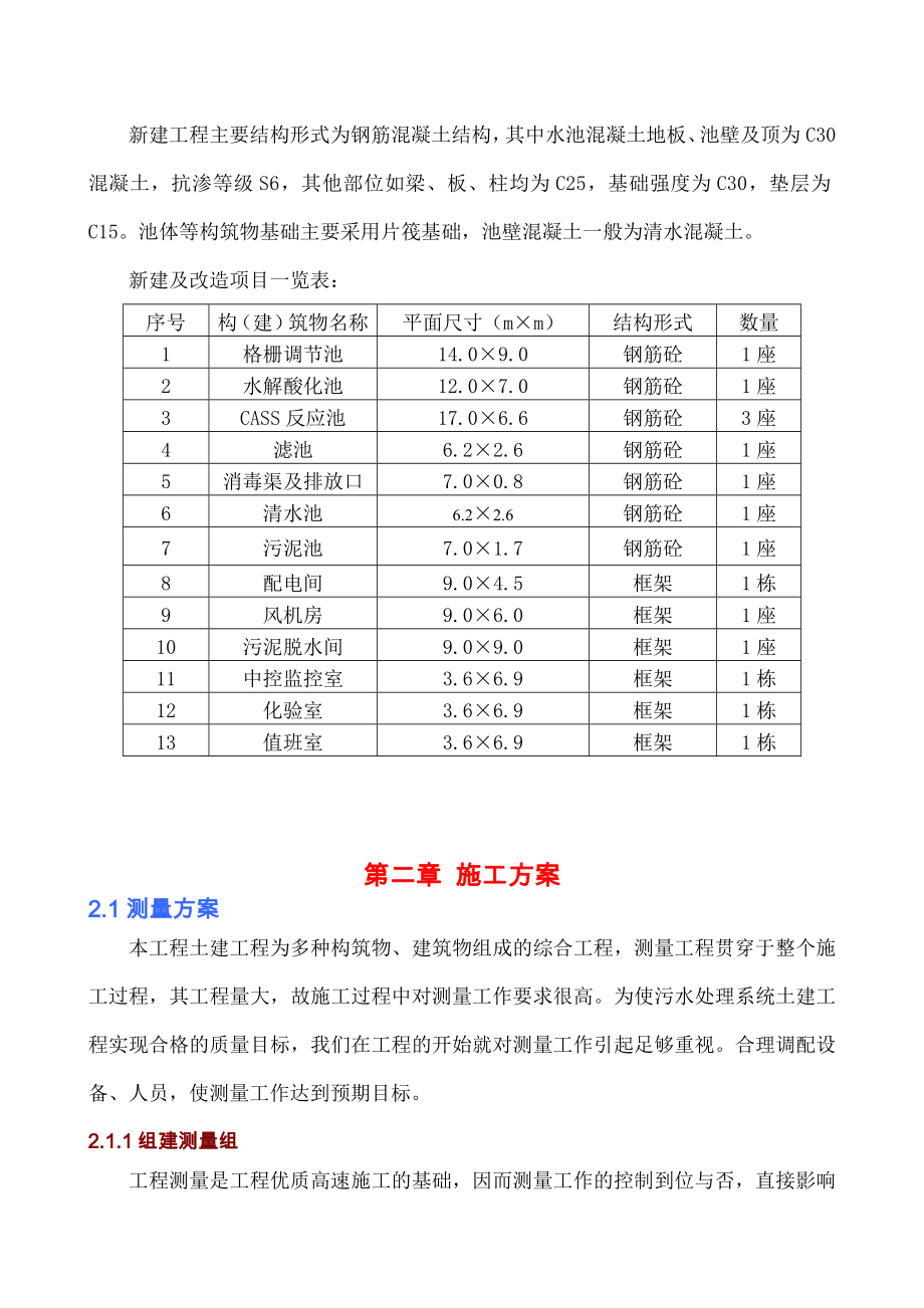 污水处理站扩建项目施工组织设计方案.doc_第4页