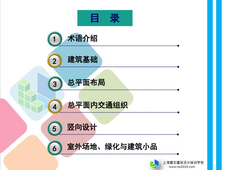 总平面设计2磨石建筑施工图设计教程_第2页