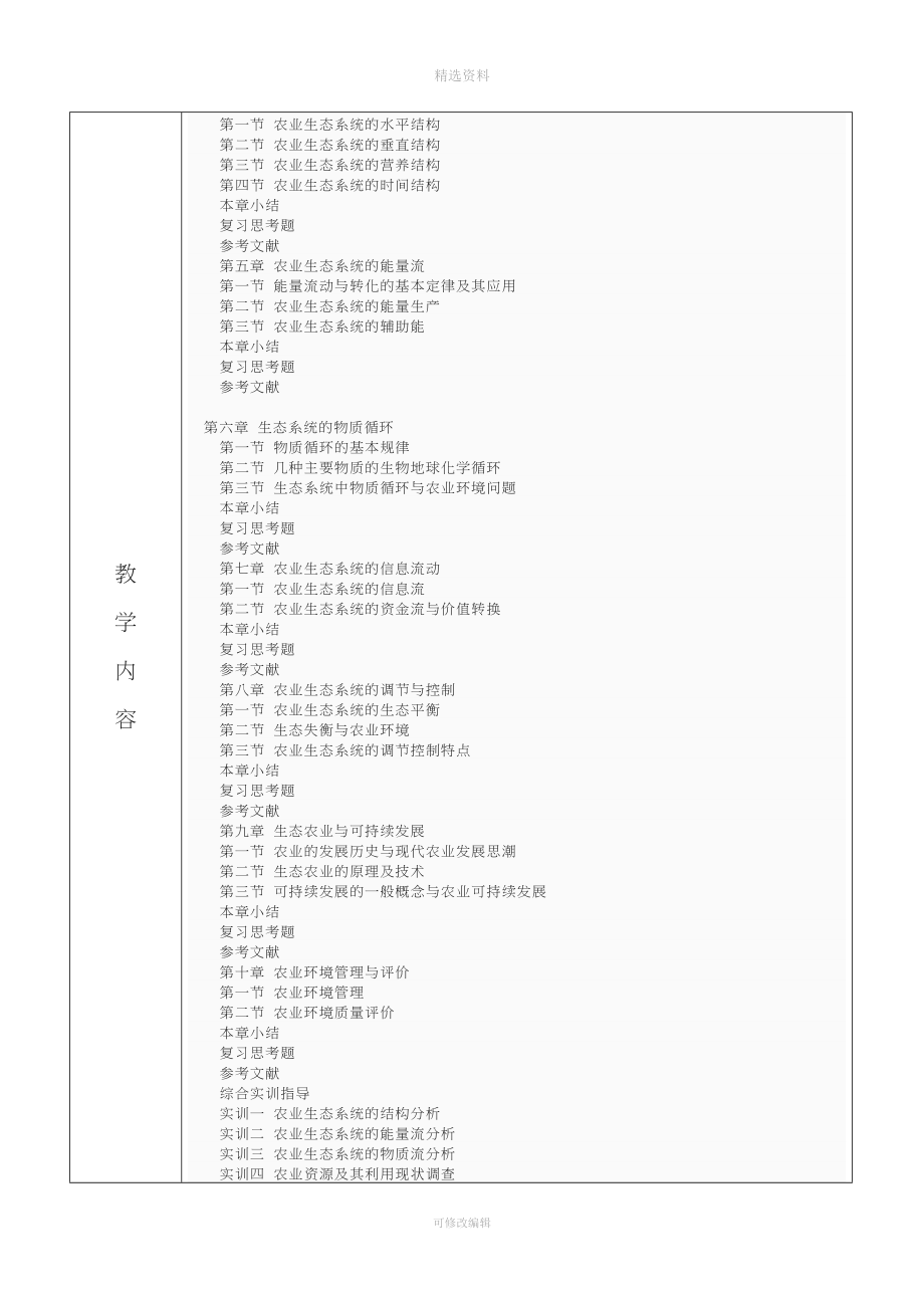 农业生态与环境保护完整.doc_第2页