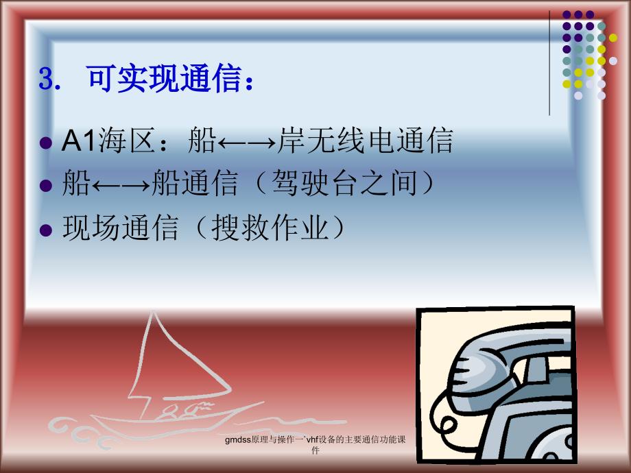 gmdss原理与操作一vhf设备的主要通信功能课件_第4页