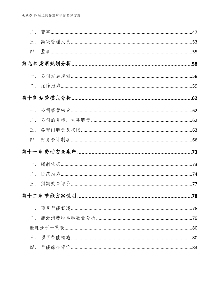 延边闪存芯片项目实施方案参考模板_第3页