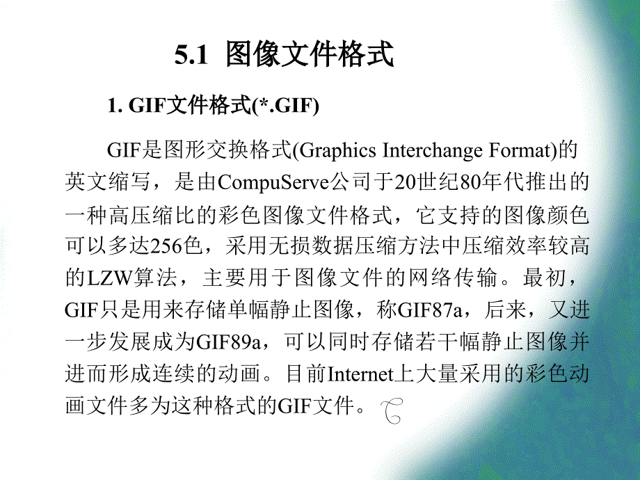 第5章多媒体数据格式及流媒体技术_第2页