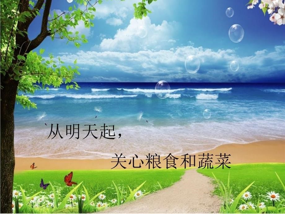 面朝大海暖花开ppt朗诵_第5页