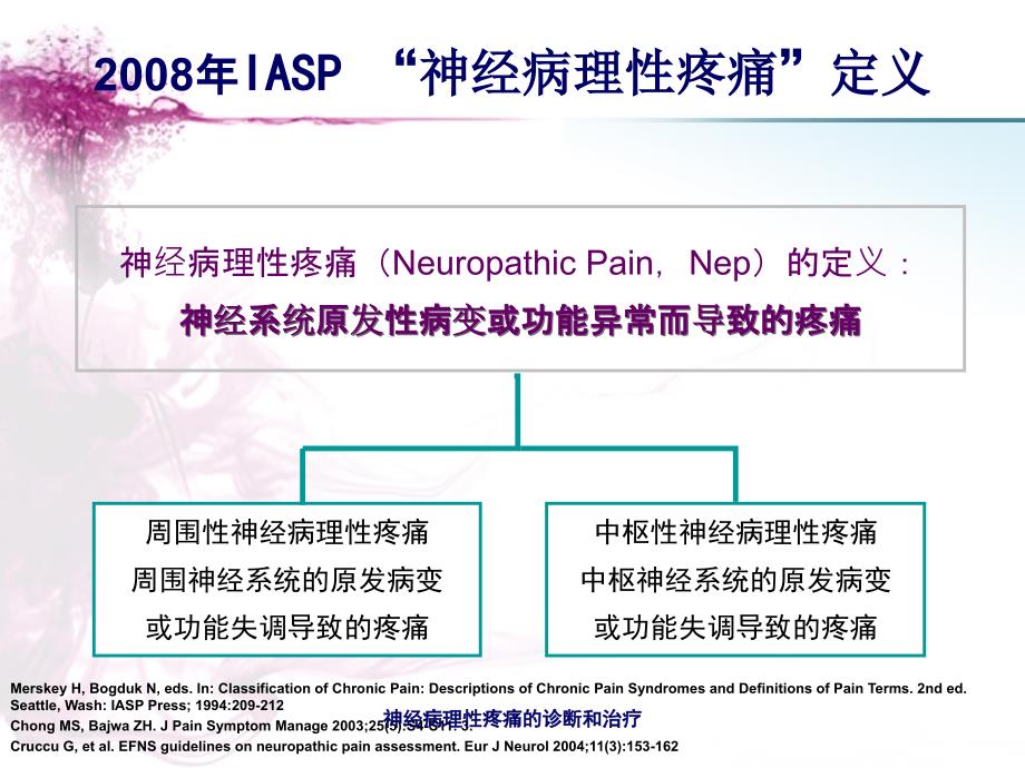 神经病理性疼痛的诊断和治疗课件_第3页