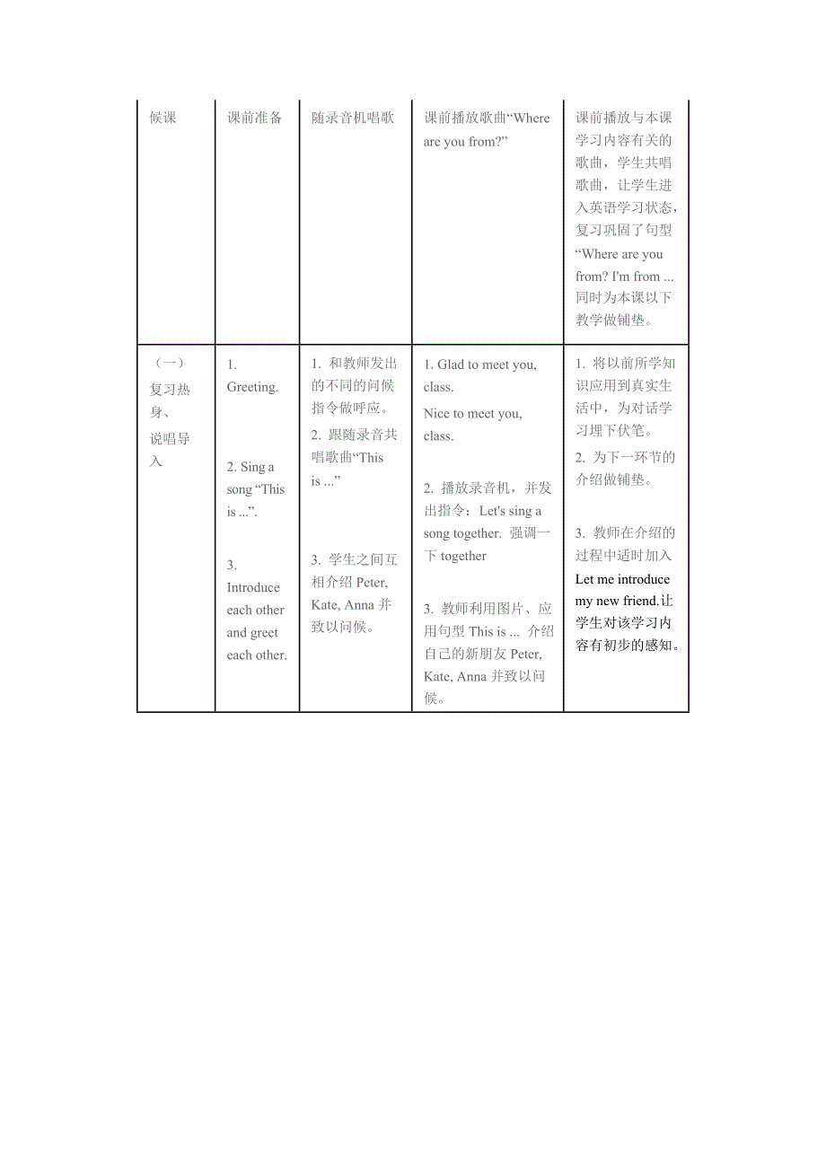 本教学设计是新版小学英语五年级上册Unit2Shelooksactive_第3页