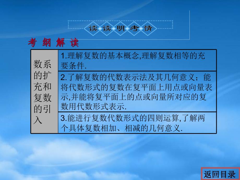 高考数学一轮复习 10.5 复数精品课件 文 新人教A_第3页