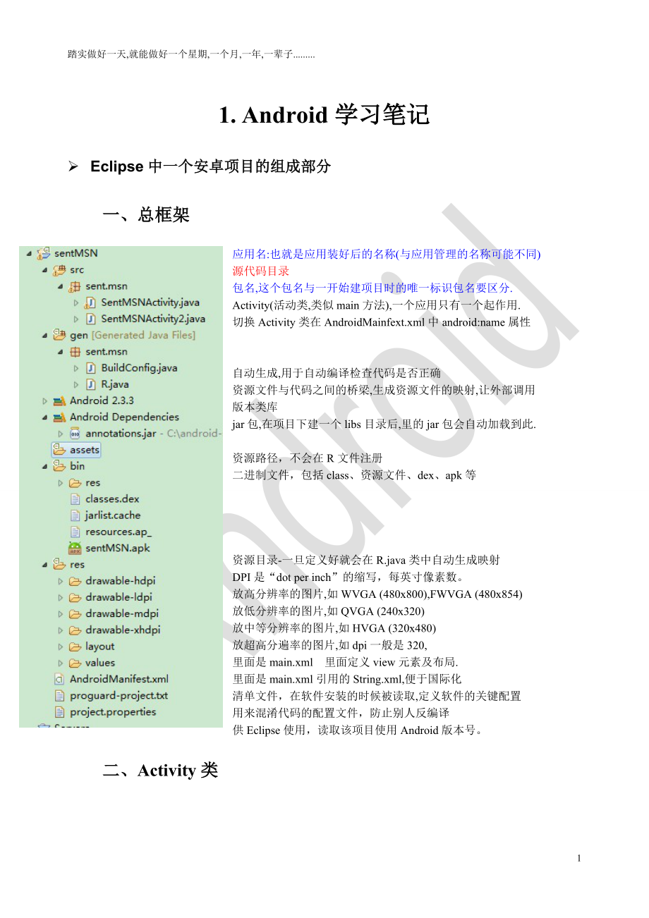 Android开发学习笔记_第1页