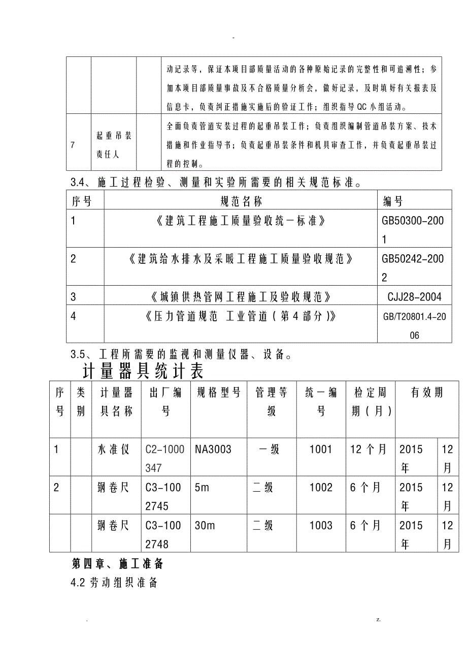 供热管道改造施工方案_第5页