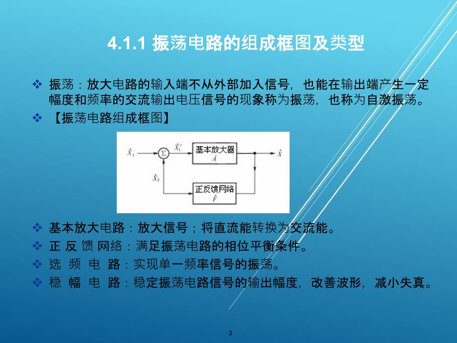 模拟电子技术基础与技能第4章正弦波振荡器课件_第3页