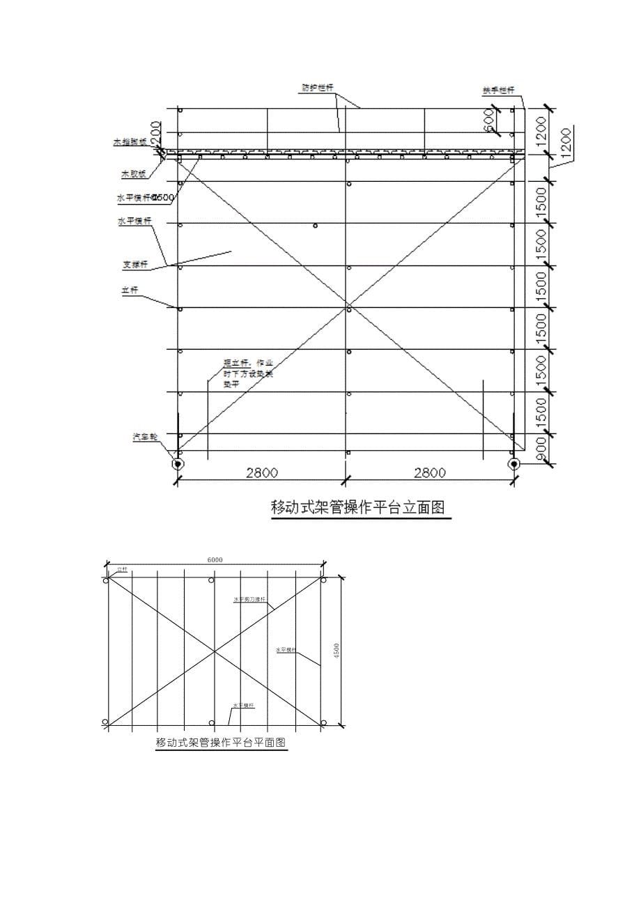 脚手架移动平台施工方案试卷教案_第5页