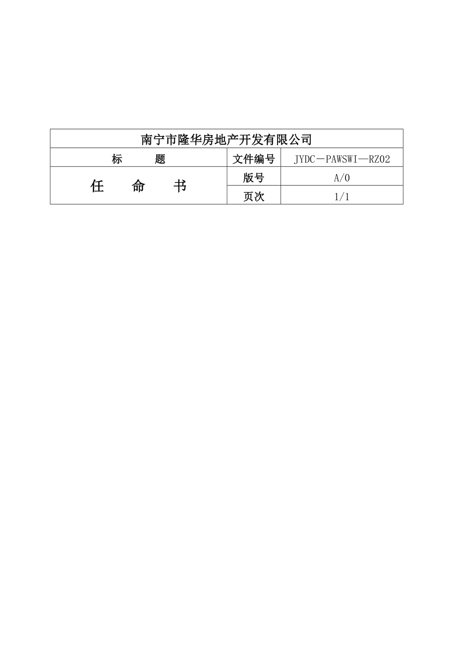 【南宁隆华房地产岗位绩效薪酬管理体系文件】(DOC79页).doc_第4页