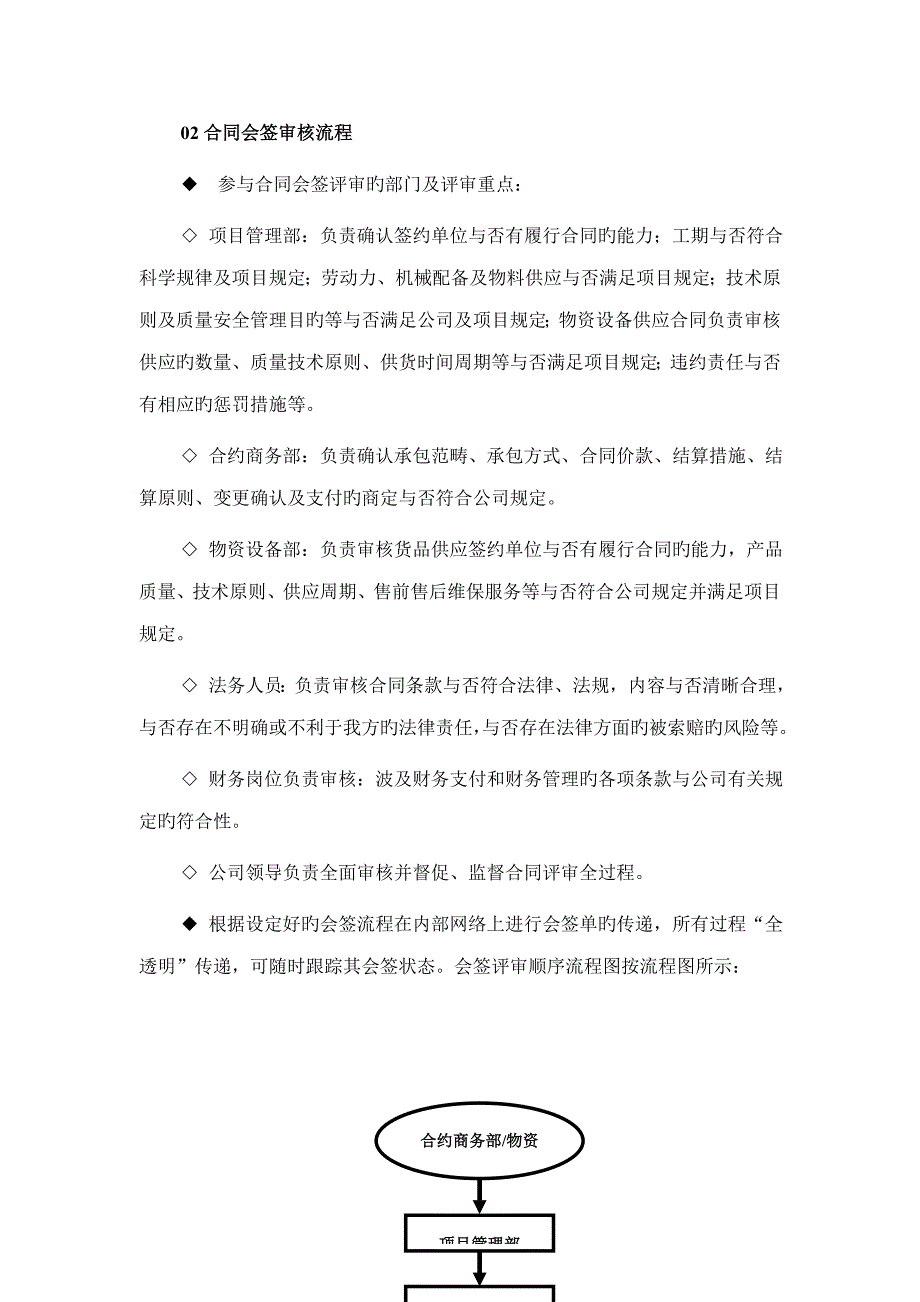 优质建筑综合施工有限公司合同管理标准流程_第4页