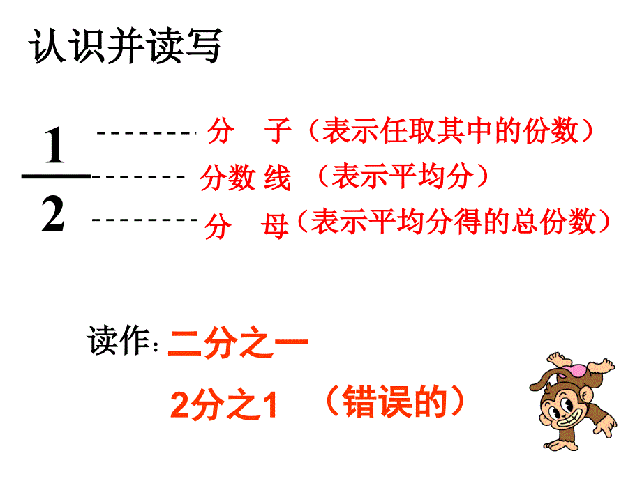 人教版三年级数学上册分数的初步认识复习课.ppt课件_第3页