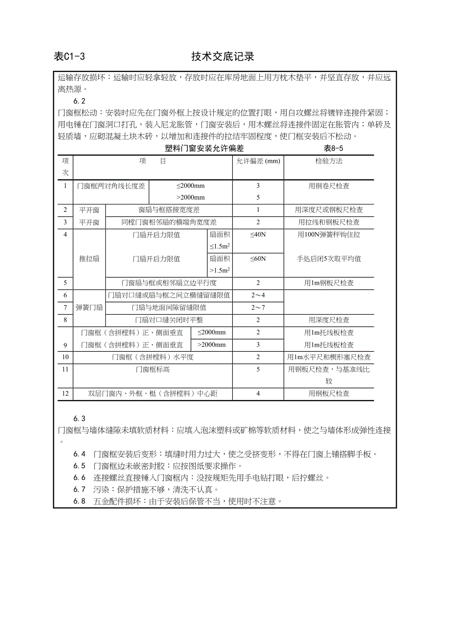 5_硬PVＣ塑料门窗安装工艺（天选打工人）.docx_第3页