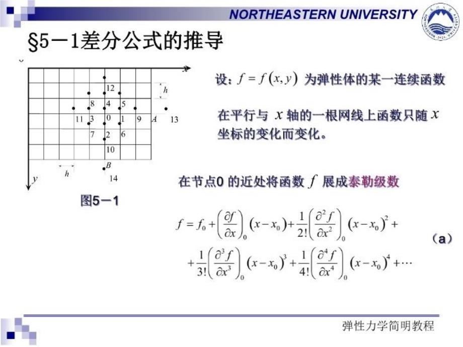 最新弹性力学第五章有限差分发和变分法PPT课件_第4页