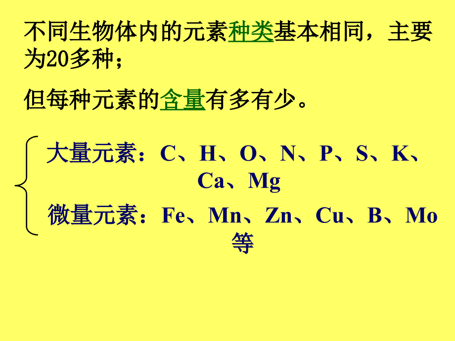 21细胞中的元素和无机化合物_第4页