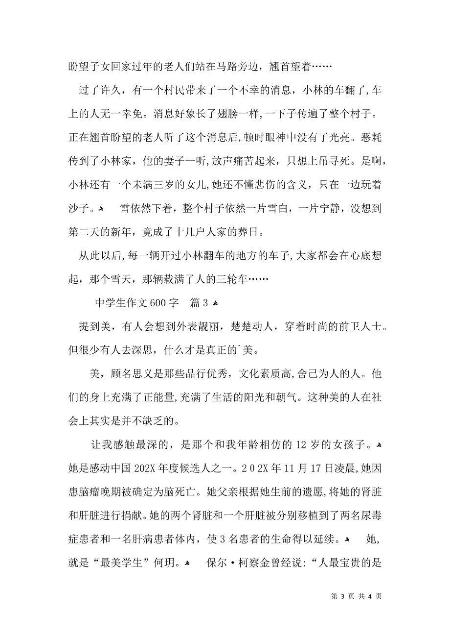 热门中学生作文600字3篇_第3页