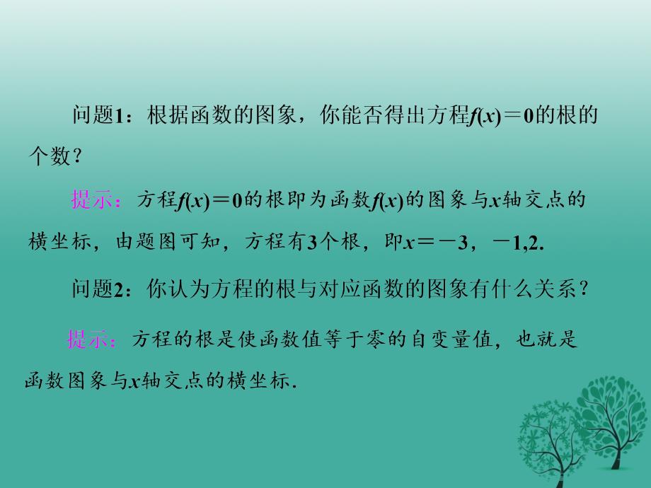 高中数学 311 方程的根与函数的零点课件 新人教A版必修1._第3页