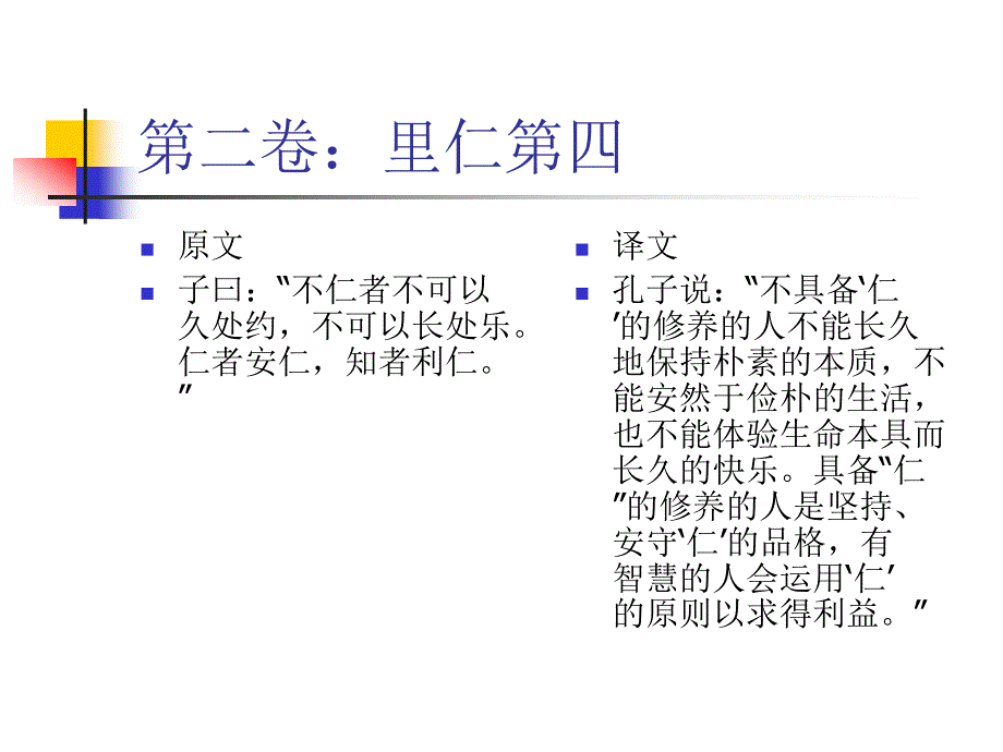 论语第二卷：里仁第四.ppt_第4页