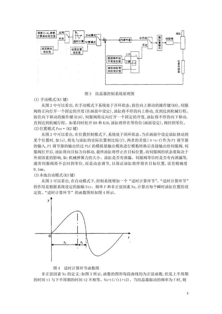 结晶器液压振动在武钢一炼钢厂3大方坯连铸机上的应用.doc_第5页