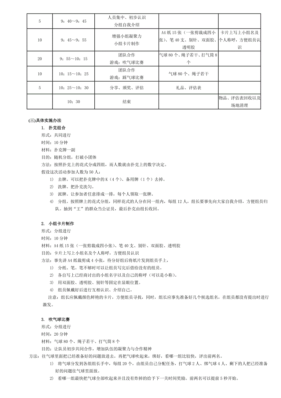 社会工作团体活动计划书_第2页