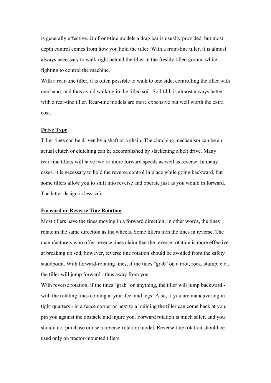 选择小型农用旋耕机机械课程毕业设计外文文献翻译@中英文翻译@外文翻译_第2页