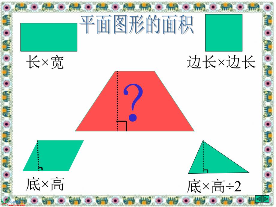 人教版数学五年级上册梯形的面积PPT课件1_第2页