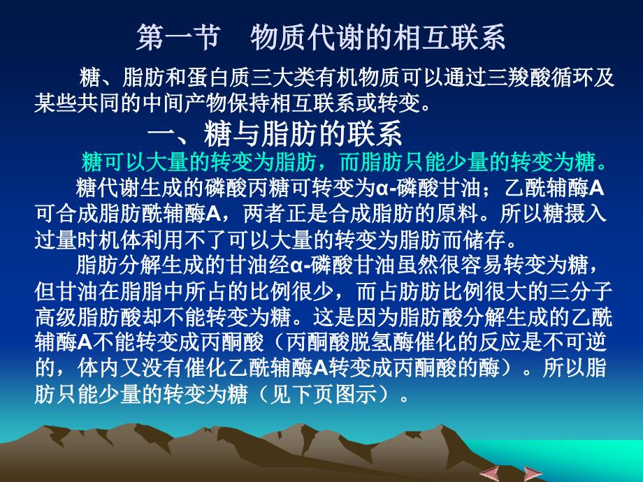 医学课件第12章物质代谢的相互联系和调节_第4页