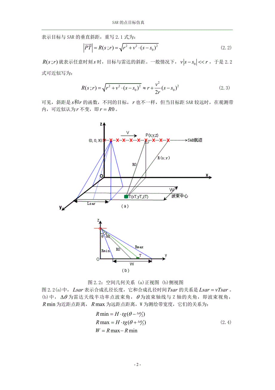 点目标仿真_SAR.doc_第2页