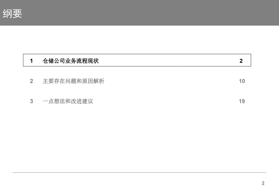 流程设计：仓储公司业务流程现状分析及改进建议(29P)_第2页