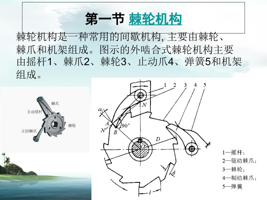 机械设计基础间歇运动机构3_第3页