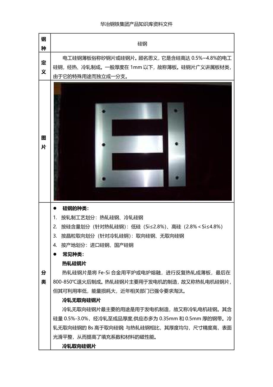 硅钢产品知识_第1页