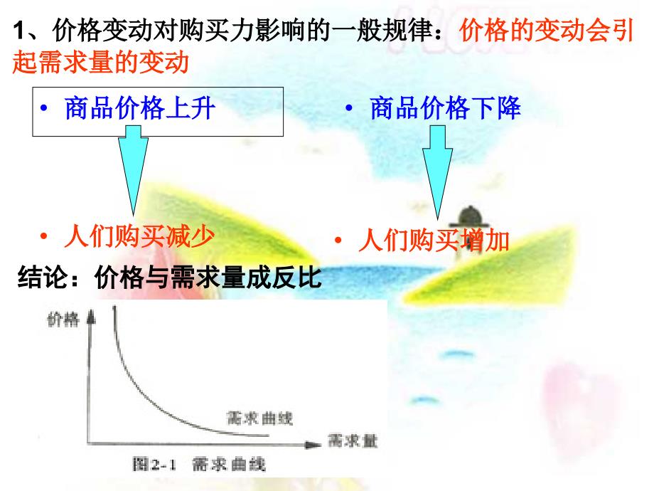 广东省韶关市翁源县龙仙中学高中地理2.2价格变动的影响课件_第3页