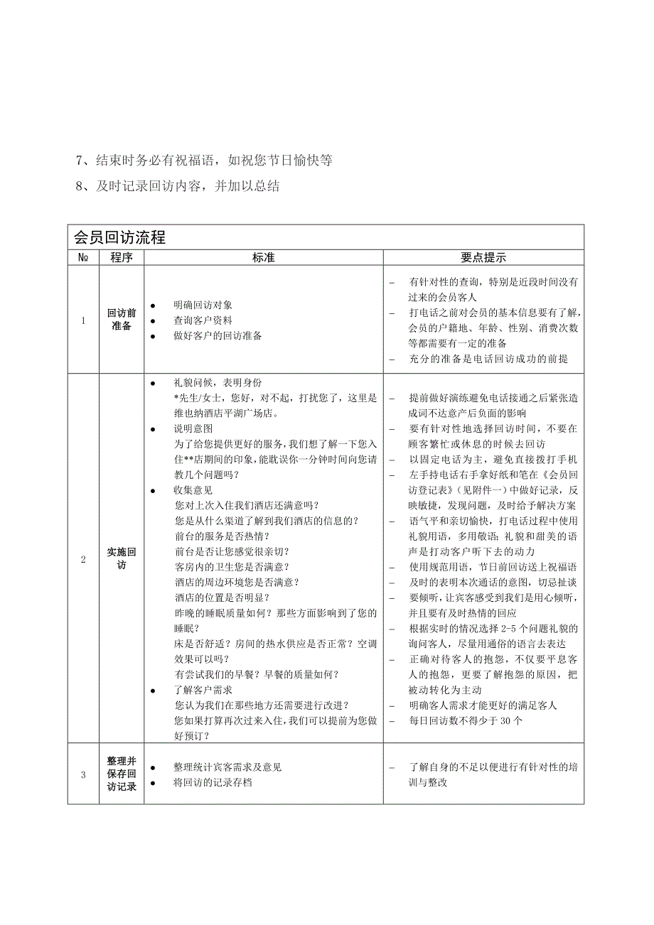 会员回访管理制度资料版.doc_第5页