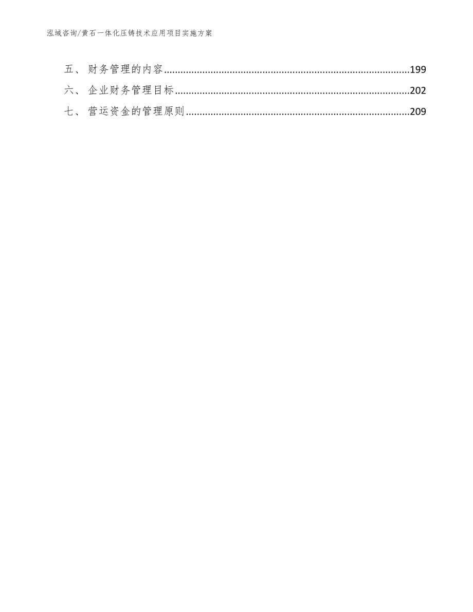 黄石一体化压铸技术应用项目实施方案_第5页