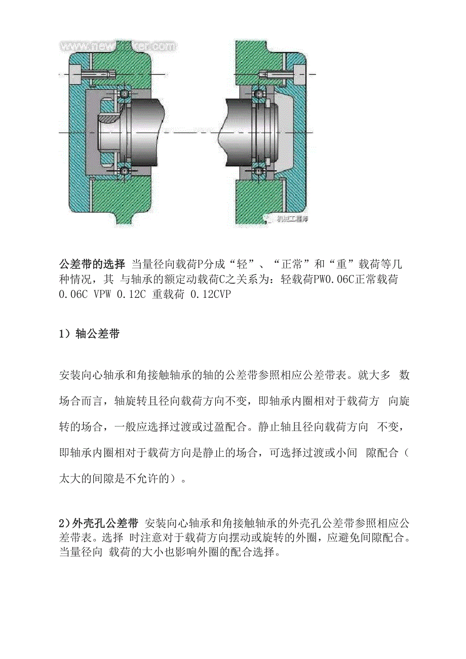 轴承与轴、轴承与孔的公差配合_第2页