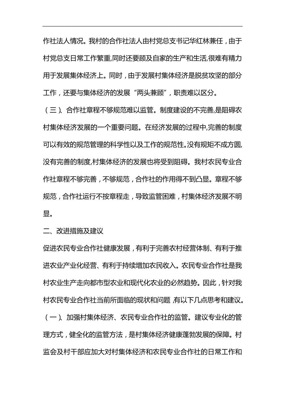 整理村集体经济发展方案及总结_第2页