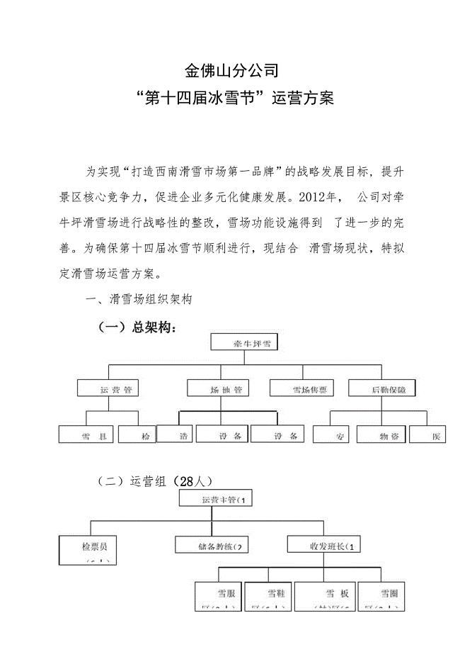 冰雪节运营方案(定稿)