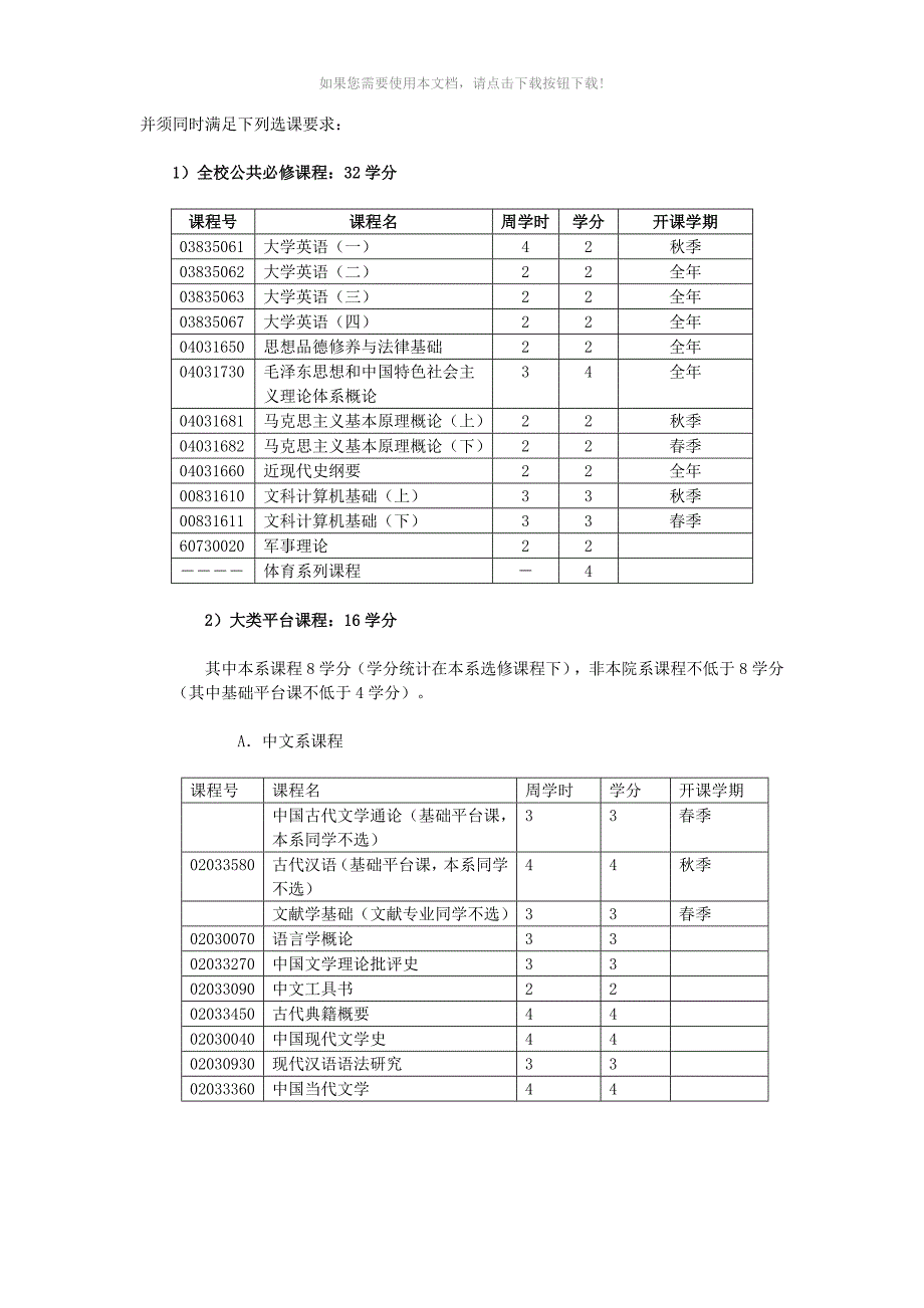 北京大学汉语言文学_第2页