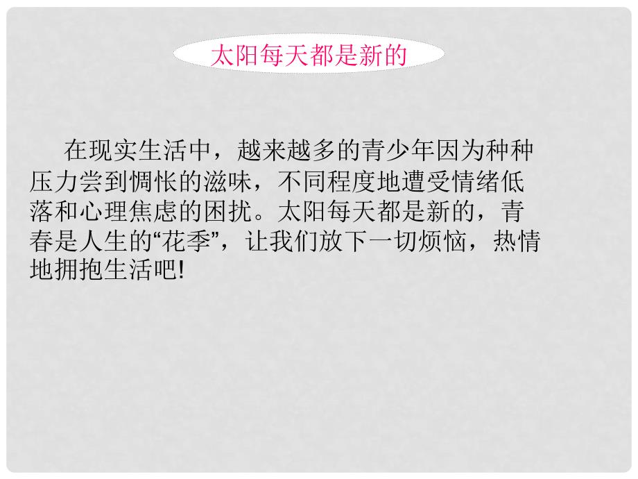 湖北省宜昌市中考语文总复习 太阳每天都是新的课件_第2页