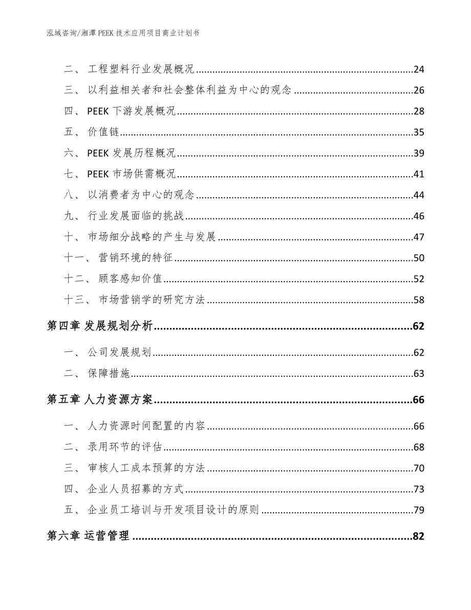 湘潭PEEK技术应用项目商业计划书【参考范文】_第3页