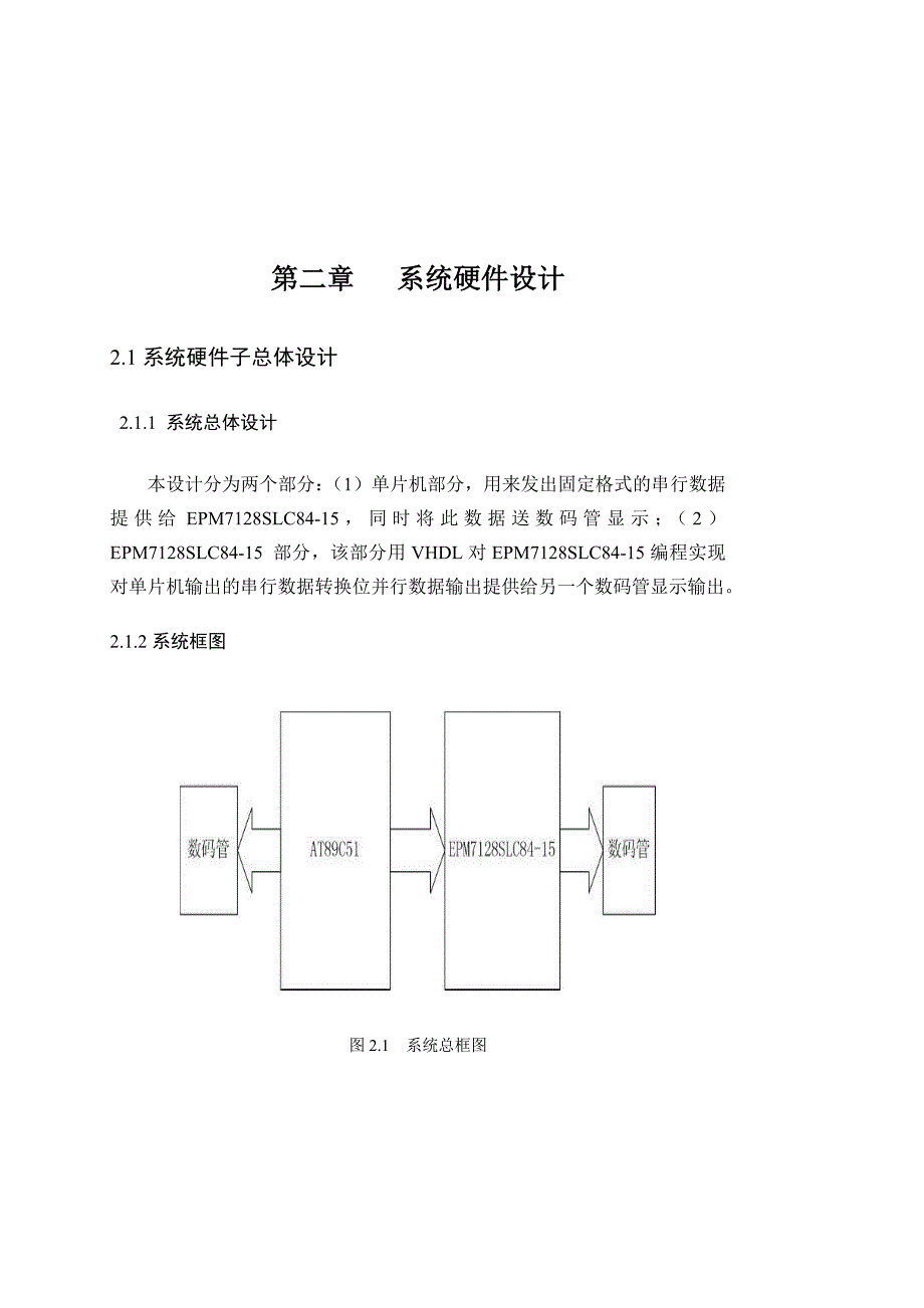 VHDL实现单片机输出的串并转换正文_第3页