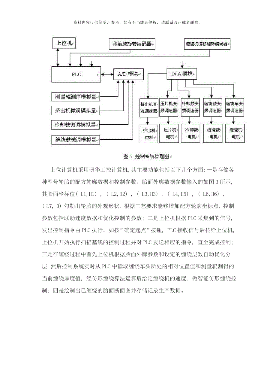 高精度工程轮胎胎面仿形缠绕控制系统的设计样本.doc_第4页