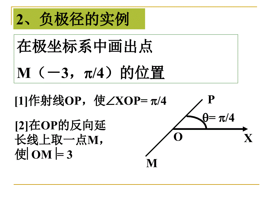 高中新课程数学新课标人教A版选修44132直线的极坐标方程课件_第2页